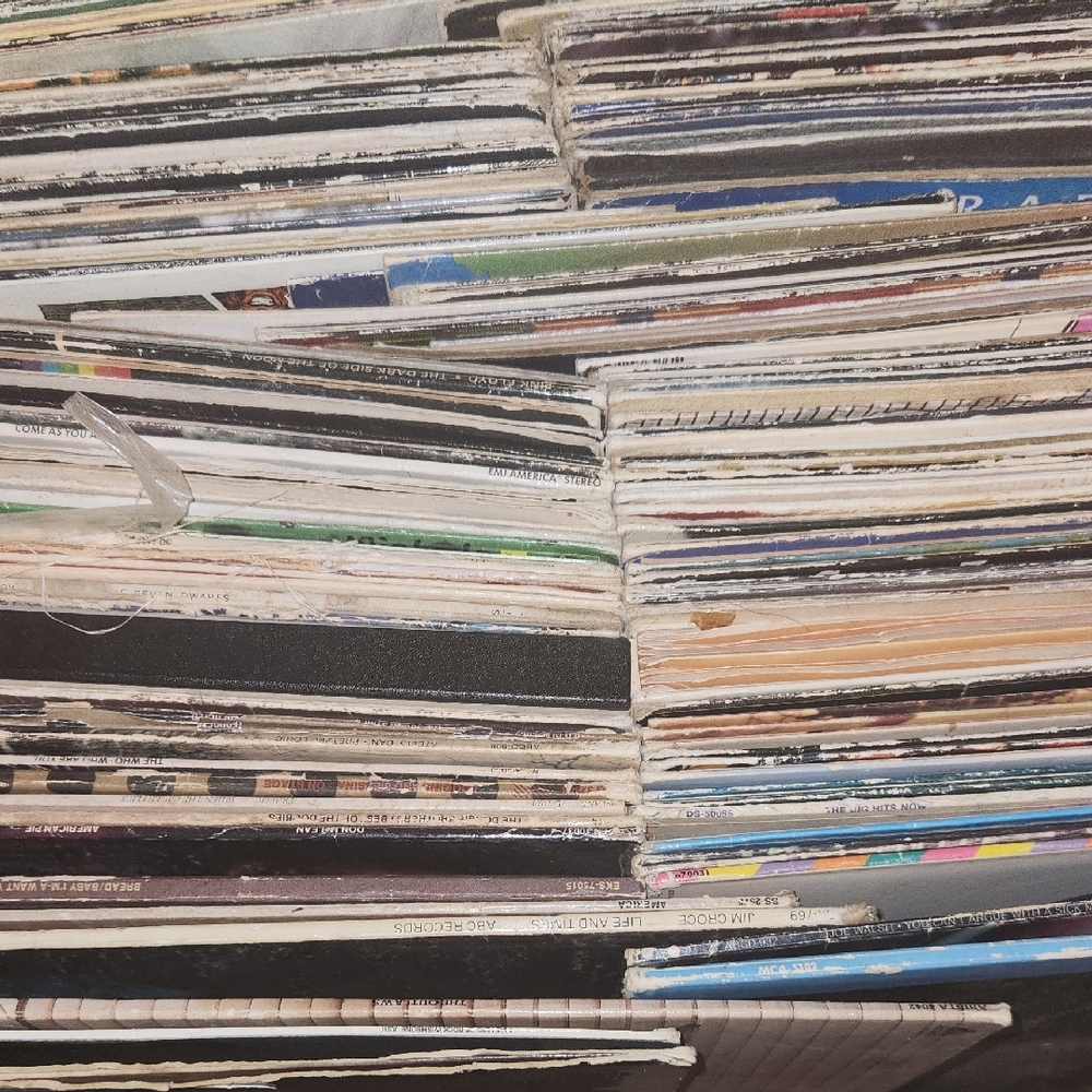 Vintage Vinyl Record Collection